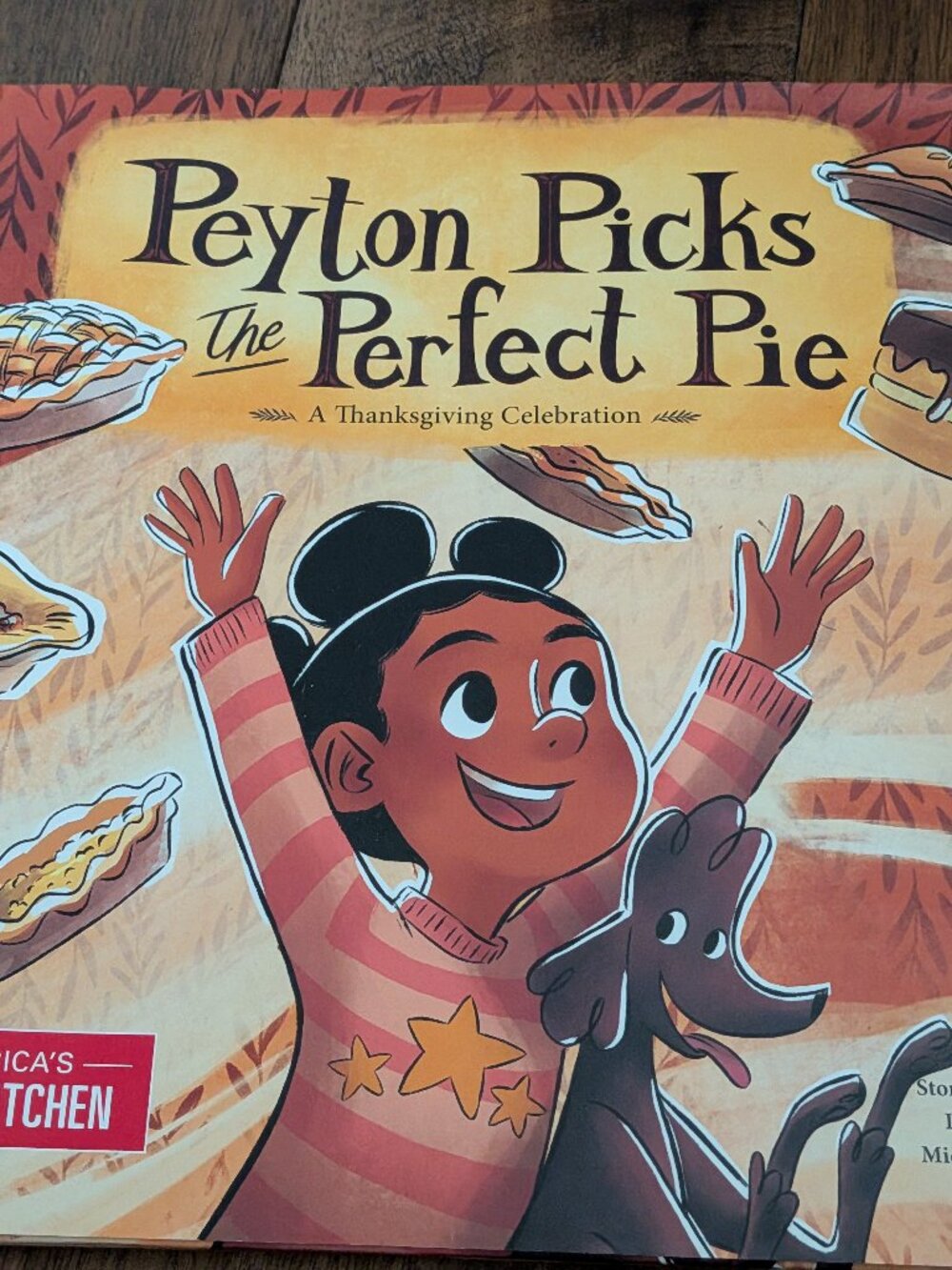 Bishop & Nutter - Peyton Picks the Perfect Pie hardback book